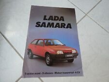 Lada Samara 1986 Broschüre Katalog Prospekt Commercial comprar usado  Enviando para Brazil