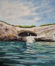Dipinto olio sardegna usato  Stazzema