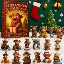 Highland cow advent for sale Highland cow advent for sale  UK