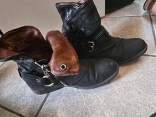 Boots schwarz matt gebraucht kaufen  Duisburg