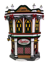 Deptartment 56 Sophia’s Pizzeria The Original Snow Village #4030737 aposentado 2013 comprar usado  Enviando para Brazil