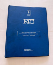 Ferrari F40 Repuestos Manual Catálogo Manual segunda mano  Embacar hacia Mexico