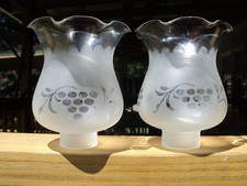 Frosted glass vintage for sale  Halifax