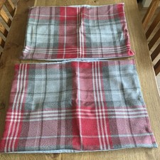 Red grey tartan for sale  SCARBOROUGH