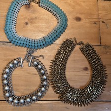Statement necklace bundle for sale  KNUTSFORD