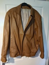 Unbranded tan leather for sale  BATLEY