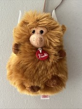 Trudi Pelúcia Scottish Highland Cow Coo - Pendurado comprar usado  Enviando para Brazil