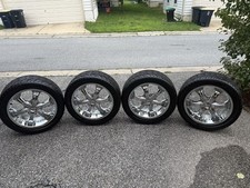 chrome rims tires for sale  Accokeek