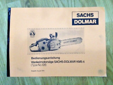 Sachs dolmar kms4 gebraucht kaufen  Deutschland