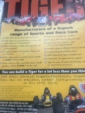 Tiger racing kit for sale  KENDAL