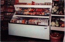 Usado, Cartão postal vintage década de 1950 CURTIS FOOD EQUIPMENT loja refrigerada display/não usado comprar usado  Enviando para Brazil