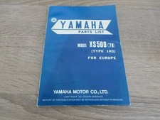 Yamaha parts list gebraucht kaufen  Freystadt