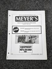 Meyer heavy duty for sale  Nicollet
