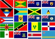 Caribbean islands x12 for sale  SITTINGBOURNE