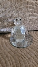 Crystal glass penguin for sale  SUNDERLAND