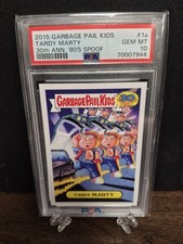 Tardy Marty PSA 10 GEM MT 2015 Back To The Future BTTF GPK Michael J Fox comprar usado  Enviando para Brazil