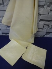 New lemon tablecloth for sale  DUDLEY