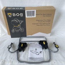 Usado, Adaptador de carrinho de corrida BOB Gear único para assento de carro infantil Peg Perego cinza comprar usado  Enviando para Brazil