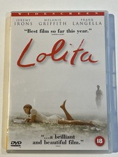 Lolita dvd 1997 for sale  BANBURY