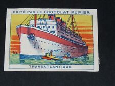 Chromo chocolat pupier d'occasion  Vendat