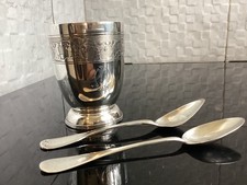 Timbale argent massif d'occasion  Beauvais