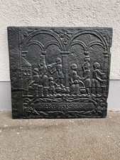 Antike kaminplatte feuerplatte gebraucht kaufen  Gersthofen