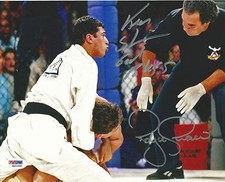 Ken Shamrock & Royce Gracie Assinado UFC 1 8x10 Foto PSA/DNA COA 1993 Foto HOF comprar usado  Enviando para Brazil