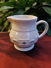 Longaberger pottery pitcher for sale  Wolcott