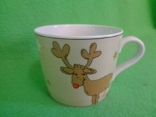 Kaffeetasse santas reindeer gebraucht kaufen  Mitwitz