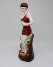 piknik kwiaty Figurka kuracjusz sekowny Styl Art Deco Styl Art Nouveau porcelan na sprzedaż  Wysyłka do Poland