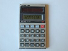 Calculatrice sharp solaire d'occasion  Sedan