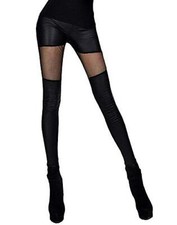 Leggings ecopelle inserti usato  Italia