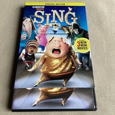 Sing 1 (DVD, Digital 2016 Special Edition +Slipcover) 3 Mini Movies Illumination, usado comprar usado  Enviando para Brazil