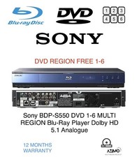 Sony bdp s550 for sale  PURLEY