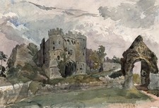 Watercolour painting carisbroo for sale  UK