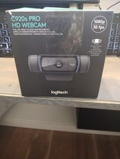 Webcam Logitech C920s Pro HD com caixa original Full HD 1080p microfones estéreo duplos comprar usado  Enviando para Brazil