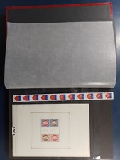 Album rouge timbres d'occasion  Flers