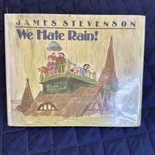 We Hate Rain! by James Stevenson library ed / ex library comprar usado  Enviando para Brazil