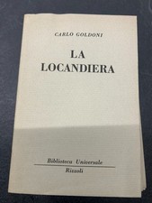 Goldoni locandiera biblioteca usato  Viu