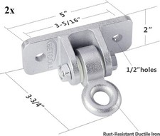 2x BETOOLL 2400 lb capacidade cabides de balanço resistentes para conjuntos de madeira playground, usado comprar usado  Enviando para Brazil