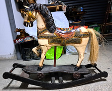 Cavallo dondolo vintage usato  Italia