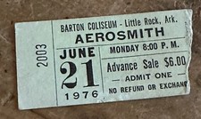 Original 1976 aerosmith for sale  Little Rock