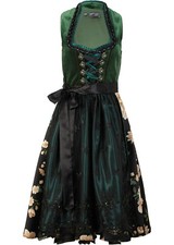 Dirndl samt fichtengrün gebraucht kaufen  Kiel