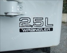 Sticker 2.5l arrière d'occasion  Saint-Laurent-du-Var