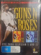 DVD ROCK ROLL MÚSICA CONCERTO DOCUMENTÁRIO GUNS N' ROSES USE YOUR ILLUSION I AND II comprar usado  Enviando para Brazil