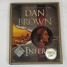 SIGNED: Inferno, by Dan Brown, Special Illustrated Edition, Robert Langdon comprar usado  Enviando para Brazil