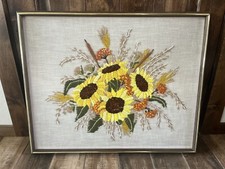 Huge 31.5x25framed needlepoint for sale  Tucson