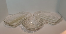 Glass divided dish for sale  Lander