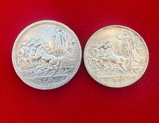 Numismatica lire quadriga usato  Pinerolo