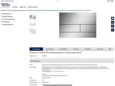 tece betatigungsplatte gebraucht kaufen  München